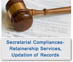 Secretarial Compliances: Retainership Services, Updation Of Services